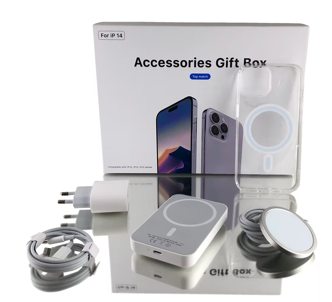 Coffret Accessoires pour iPhone (MagSafe) -6 mois Garantis