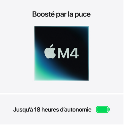 MacBook Air M4-argent